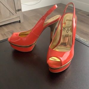 Guess platform heels
